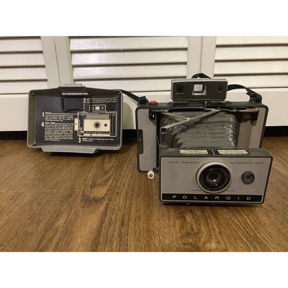 Vintage Polaroid Camera Lot Automatic 230 640 Swinger Kodak‎ Untested 4 Cameras